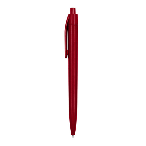 Długopis z włókien słomy pszenicznej czerwony V1979-05 (3)