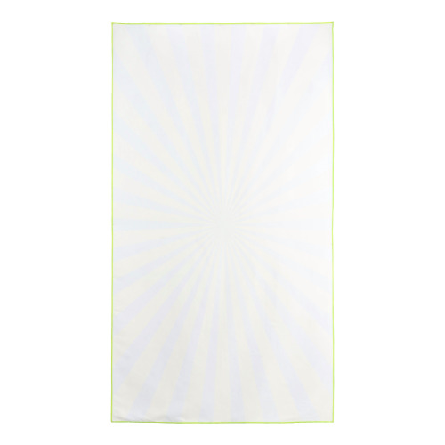 Szybkoschnący ręcznik plażowy R-PET 100×180 cm, sublimacja Jasnozielony LT97215-N0032 (3)