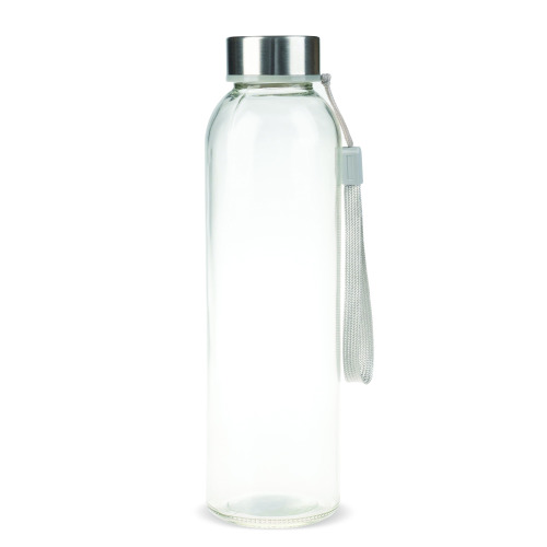 Szklana butelka na wodę 500ml Transparentny LT98812-N0004 