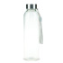 Szklana butelka na wodę 500ml Transparentny LT98812-N0004  thumbnail