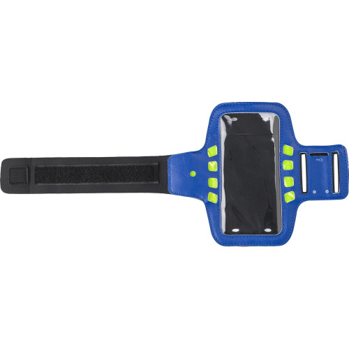Opaska na ramię, etui na telefon ze światłem LED Niebieski V7380-11 (3)