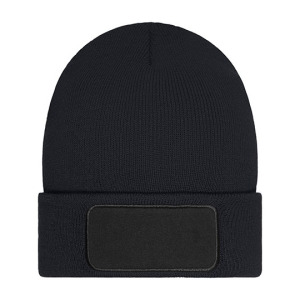 Czapka Beanie Dzianinowa z Naszywka