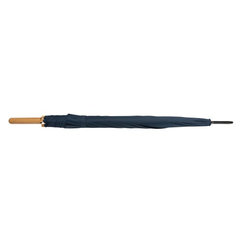 Bambusowy parasol automatyczny 27" Impact AWARE rPET niebieski P850.665 (2)