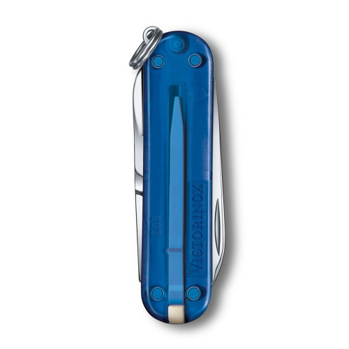Scyzoryk Classic SD transparentny Victorinox Niebieski 06223T24G04 (2)