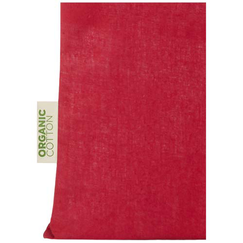 Odisha organiczna torba na zakupy z certyfikatem OCS o gramaturze 140 g/m², 7 l  Czerwony 12078021 (3)