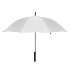 23-cal. wiatroodporny parasol Bialy