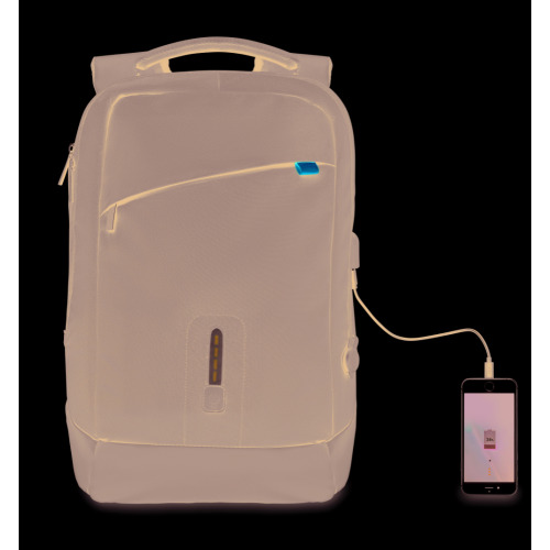 Plecak z powerbankiem Czarny MO9111-03 (6)