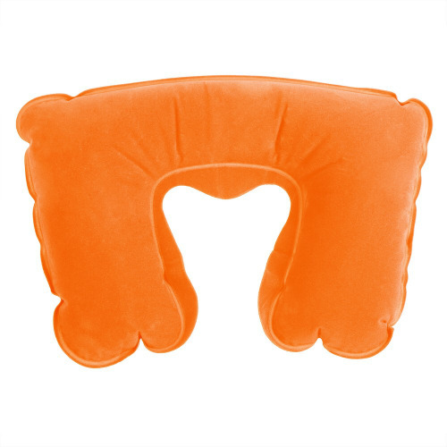 Dmuchany zagłówek podróżny Pomarańczowy V4701-07 (5)