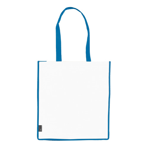 Torba non-woven 75g/m² Biały / niebieski LT91479-N0111 (1)