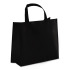 R-PET Torba transportowa laminowana włóknina 40 x 16 x 35cm 105g/m² Czarny LT91332-N0002  thumbnail