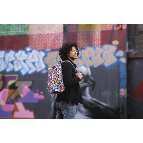 Bobby Soft "Art" plecak chroniący przed kieszonkowcami Niebieski P705.868 (14)