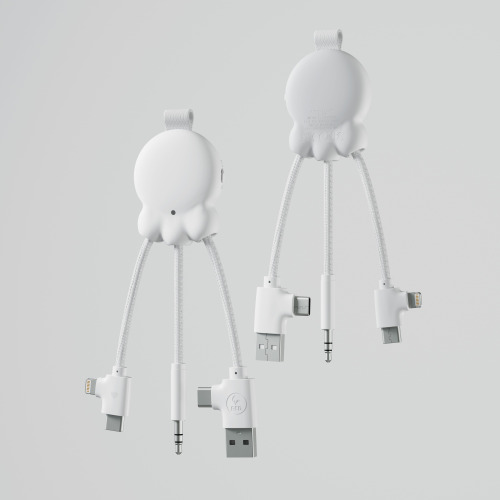 Nadajnik audio Xoopar OctopusFly Biały LT41316-N0001 (2)