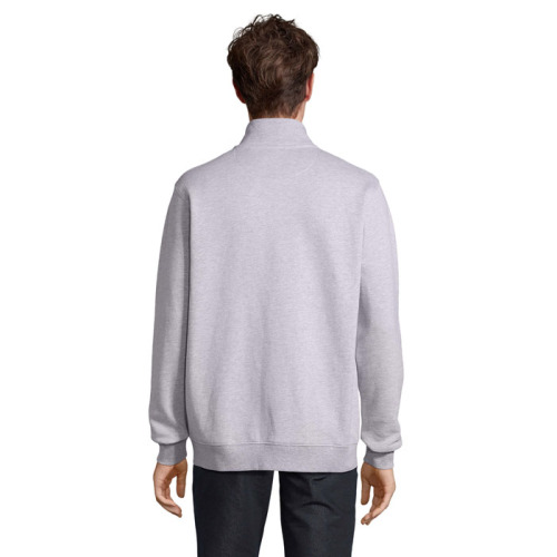 COOPER FULL ZIP SWEAT Szary Melanż 2 S04240-GY-4XL (1)