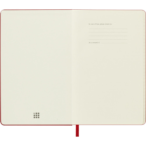 Kalendarz MOLESKINE Czerwony VM292-05/2027 (4)