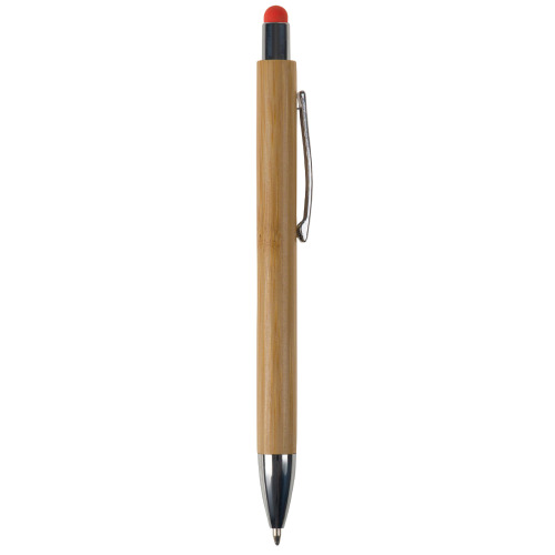 Bambusowy długopis Stylus New york Pomarańczowy LT87285-N0026 (4)