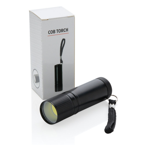 Latarka COB Czarny P513.821 (6)