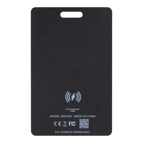 Xoopar ICE-Card Ultra-cienka karta śledząca z możliwością ładowania Czarny LT41801-N0002 (4)