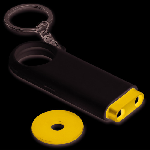 Brelok-latarka z żetonem Granatowy MO8466-04 (1)