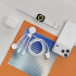 Xoopar Mr. Bio Long, wielofunkcyjny kabel do Apple i Samsung Watch,1 metr Biały LT41031-N0001 (2) thumbnail