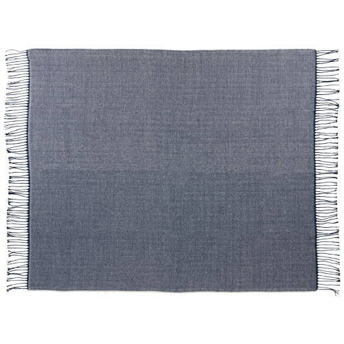 Narzuta Haven w jodełkę Granatowy 11311700 (2)