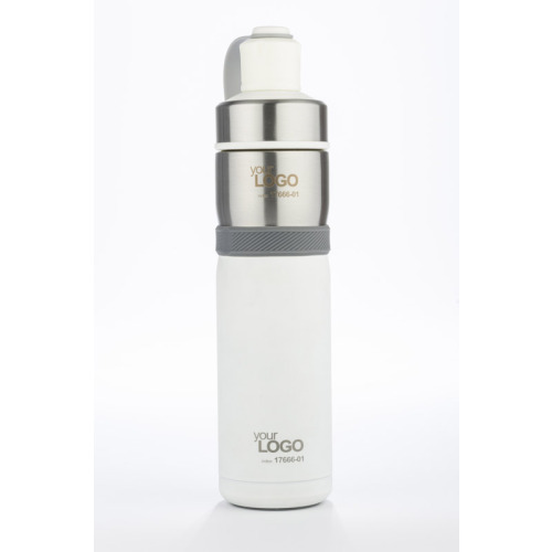 Bidon termiczny BREEZE 500 ml Biały 17666-01 (8)