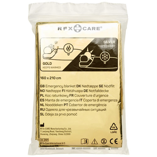 Dwufunkcyjny koc ratunkowy Frederik Srebrny 12200500 (3)