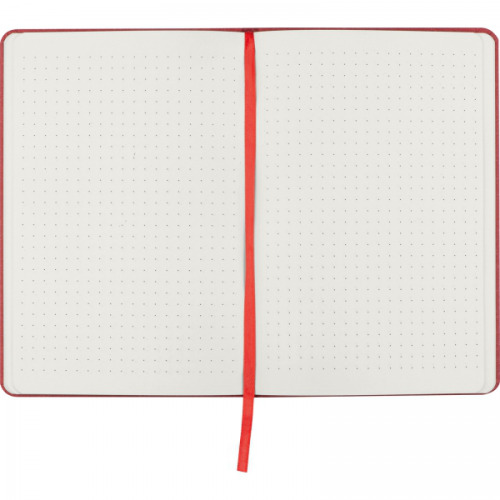 Notatnik A5 w kropki z papieru z recyklingu AGNESE Czerwony 2179905 (5)