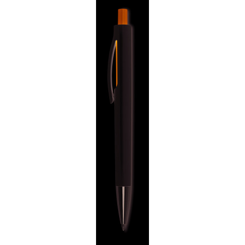 Przyciskany długopis w białej turkusowy MO8814-12 (1)