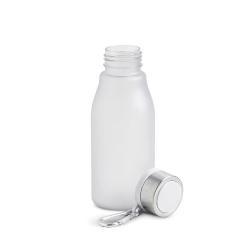 Matowa butelka RPET o pojemności 350 ml z karabińczykiem / Bijou Czerwony IP37071852 (6)