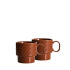 Kubek do herbaty COFFEE & MORE 2-szt, terracotta Ceglany 5018526-  thumbnail