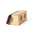 Bambusowy głośnik bezprzewodowy 3W, bezprzewodowa ładowarka 10W jasnobrązowy V8312-18 (6) thumbnail