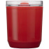 Hudson kubek z podwójnymi ściankami o pojemności 180 ml wykonany z tworzyw sztucznych pochodzących z recyklingu Czerwony 10085221 (3) thumbnail