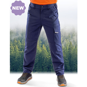 Spodnie Slim Fit Elastyczne Wiatroszczelne