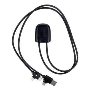 4034 - Kabel Xoopar Ice-Tag dołączony do Find My Tracker Czarny