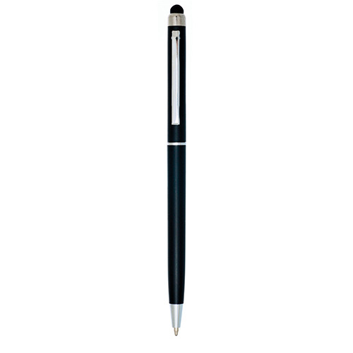 Plastikowy długopis z touchpenem / Bric Czarny IP13140311 