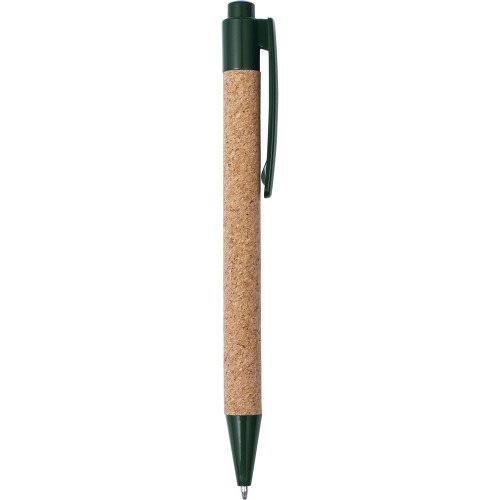 Długopis korkowy zielony V1928-06 (4)