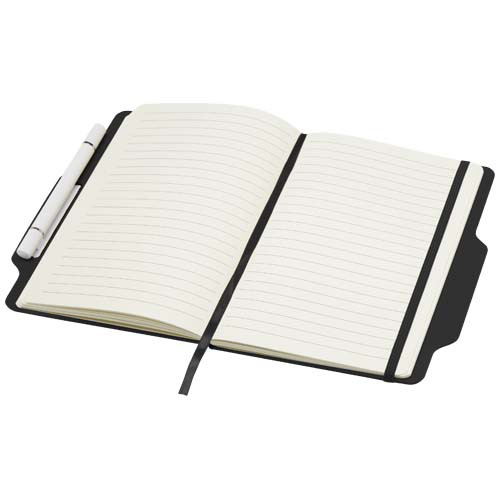 Nexus notatnik A5 w twardej okładce z długopisem i ołówkiem Czarny 10796990 (4)