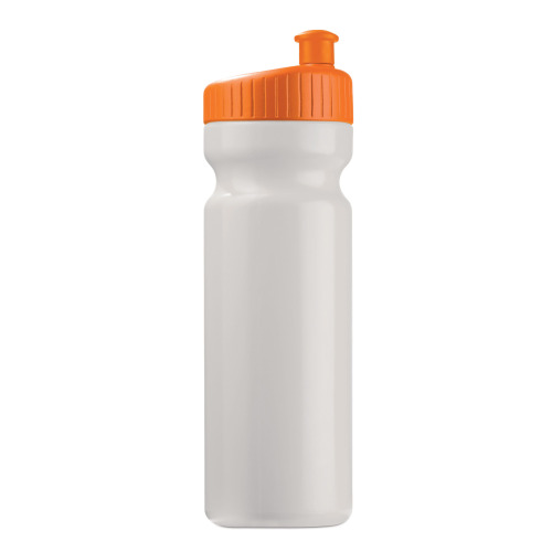 Bidon Sportowy Design 750ml Biały / pomarańczowy LT98798-N0126 