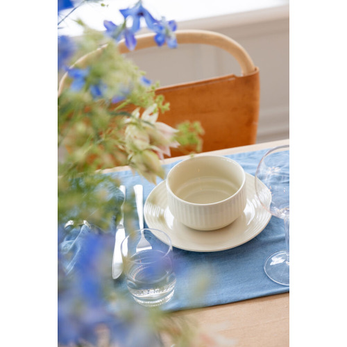 Talerz COFFEE & MORE 20 cm, beżowy Beżowy 5018569- (7)