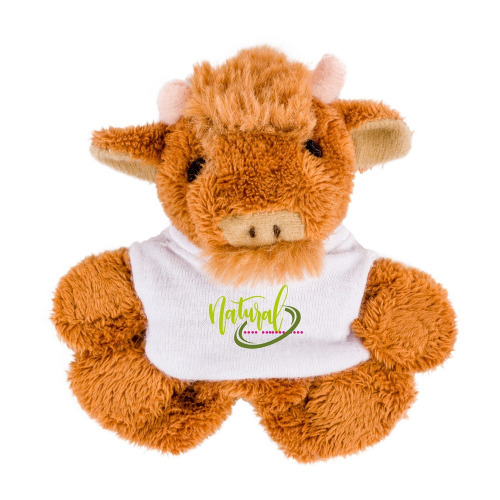 Mike, pluszowy żubr, magnes Brązowy HE757-16 (2)