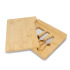 Bambusowy zestaw do serwowania sera i wina 4 szt Naturalny LT94495-N0094 (1) thumbnail