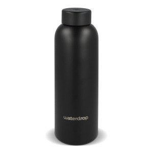 Butelka ze stali nierdzewnej Waterdrop ze stalową nakrętką 600 ml