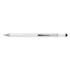 Długopis wielofunkcyjny, poziomica, śrubokręt, touch pen biały V1996-02 (6) thumbnail