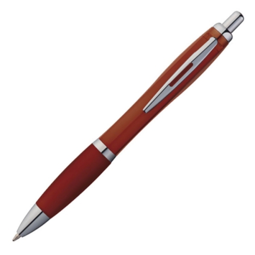 Długopis plastikowy MOSCOW bordowy 168202 (2)
