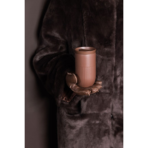 TOVA KUBEK DO SAMOCHODU, BRĄZOWY