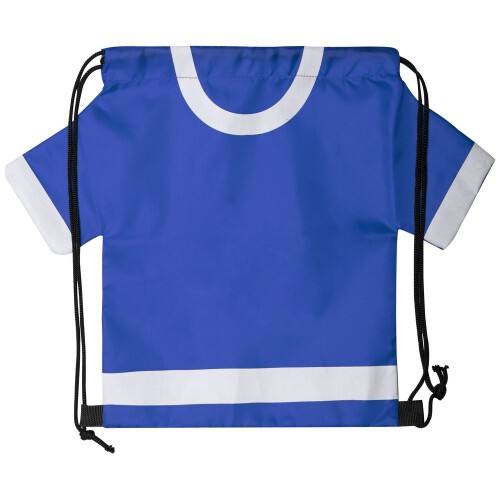 Worek ze sznurkiem "koszulka kibica", rozmiar dziecięcy niebieski V8173-11 