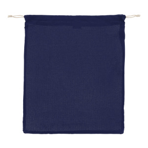 Bawełniana torba wielokrotnego użytku na żywność OEKO-TEX® 40x45cm Ciemnoniebieski