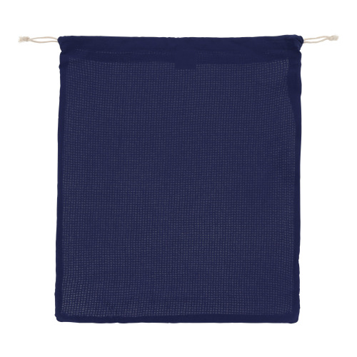 Bawełniana torba wielokrotnego użytku na żywność OEKO-TEX® 40x45cm Ciemnoniebieski LT95211-N0010 
