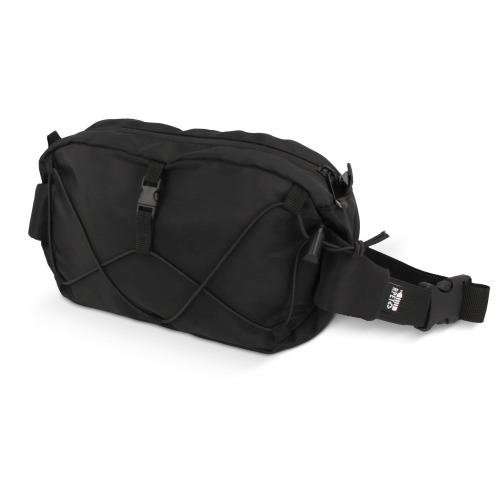 Torba crossbody R-PET ze sznurkiem ściągającym Czarny LT95296-N0002 