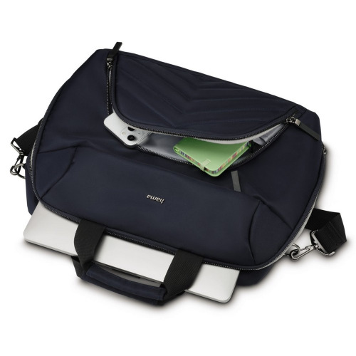 Torba na laptopa 15,6"-16,2" Hama Lightweight Premium Granatowy VH046-04 (9)
